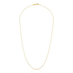 Choker Bolinha E Palitinho Fino Lisa Banhado A Ouro 35Cm