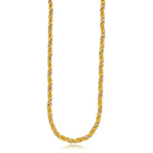 Choker 7Mm Cordão Baiano Liso Com Ródio Banhado A Ouro 35Cm